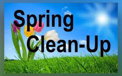 Spring Clean Up Reminder