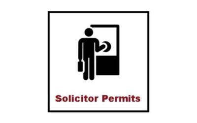 Transient Solicitation Permit