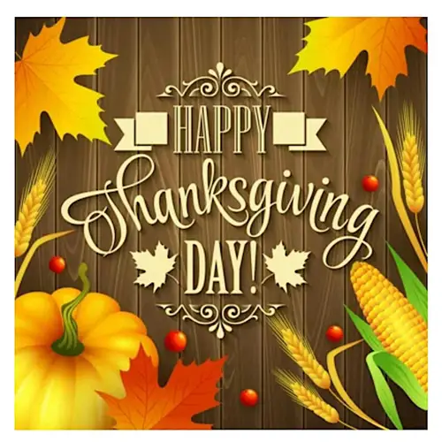 Happy Thanksgiving 2024